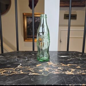 Vintage Coca Cola Bottle Whitehorse Yukon Green Glass 1980s